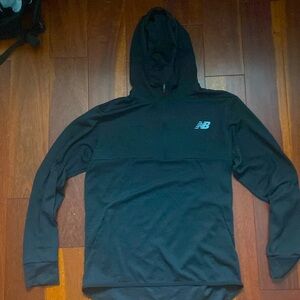 Men’s Black New Balance quarter zip